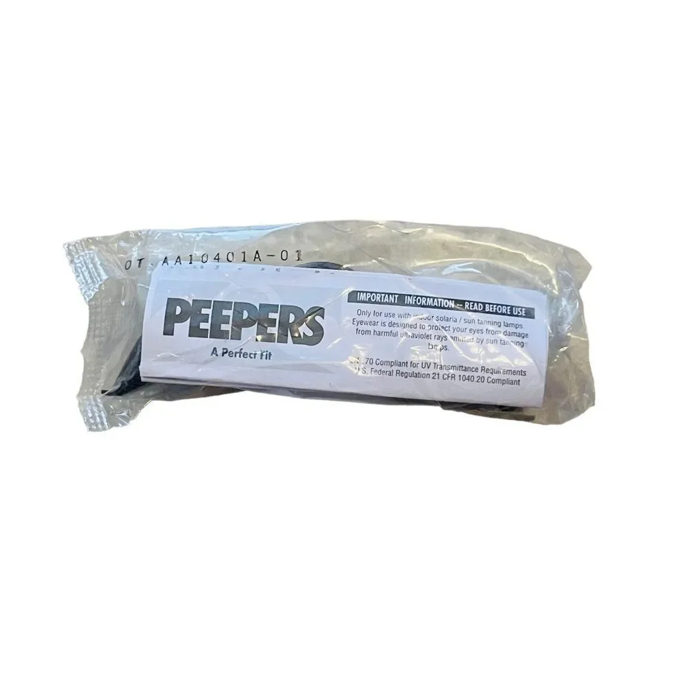 5/$25💜 California Tan Peepers Tanning Goggles - 1 Pair